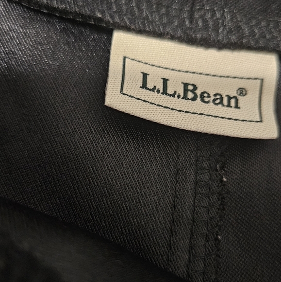 LL Bean faux suade style pants side zip size 8 regular - Picture 12 of 14